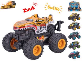 Obrázek z Monster truck 12cm,setrvačník,světlo,zvuk,na baterie, 6dr (6) 
